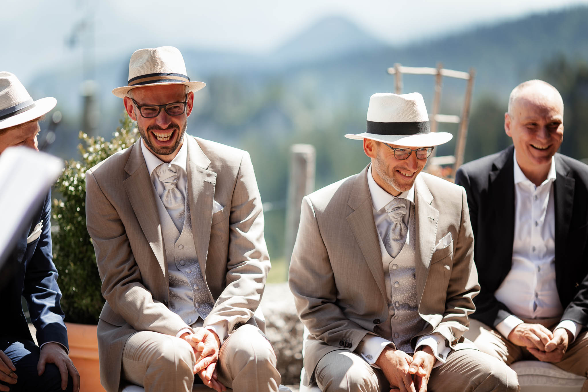 Hochzeitsfotograf Alpen, Chiemgau: freie Trauung von Dennis & Dirk 31