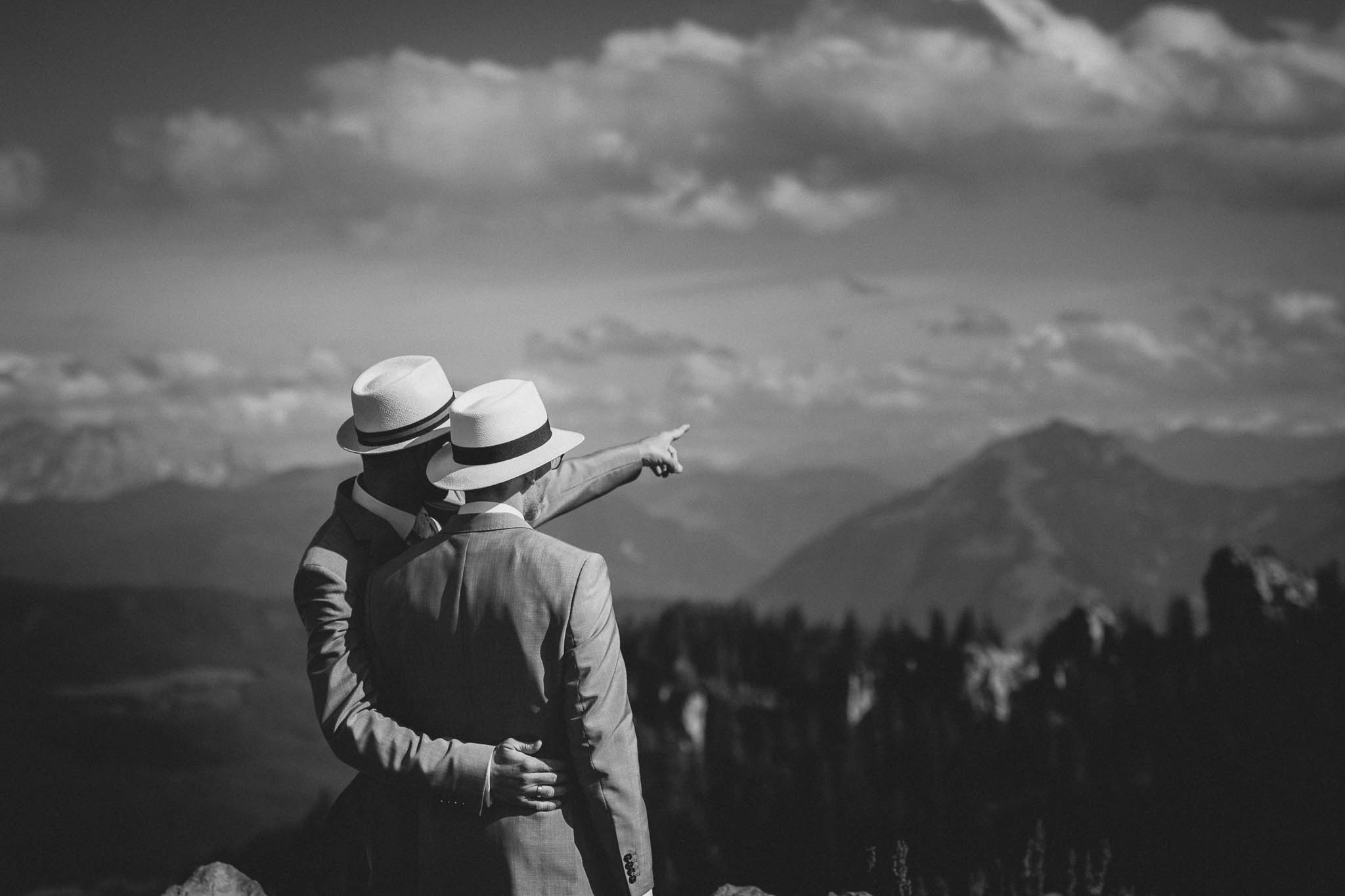 Hochzeitsfotograf Alpen, Chiemgau: freie Trauung von Dennis & Dirk 52