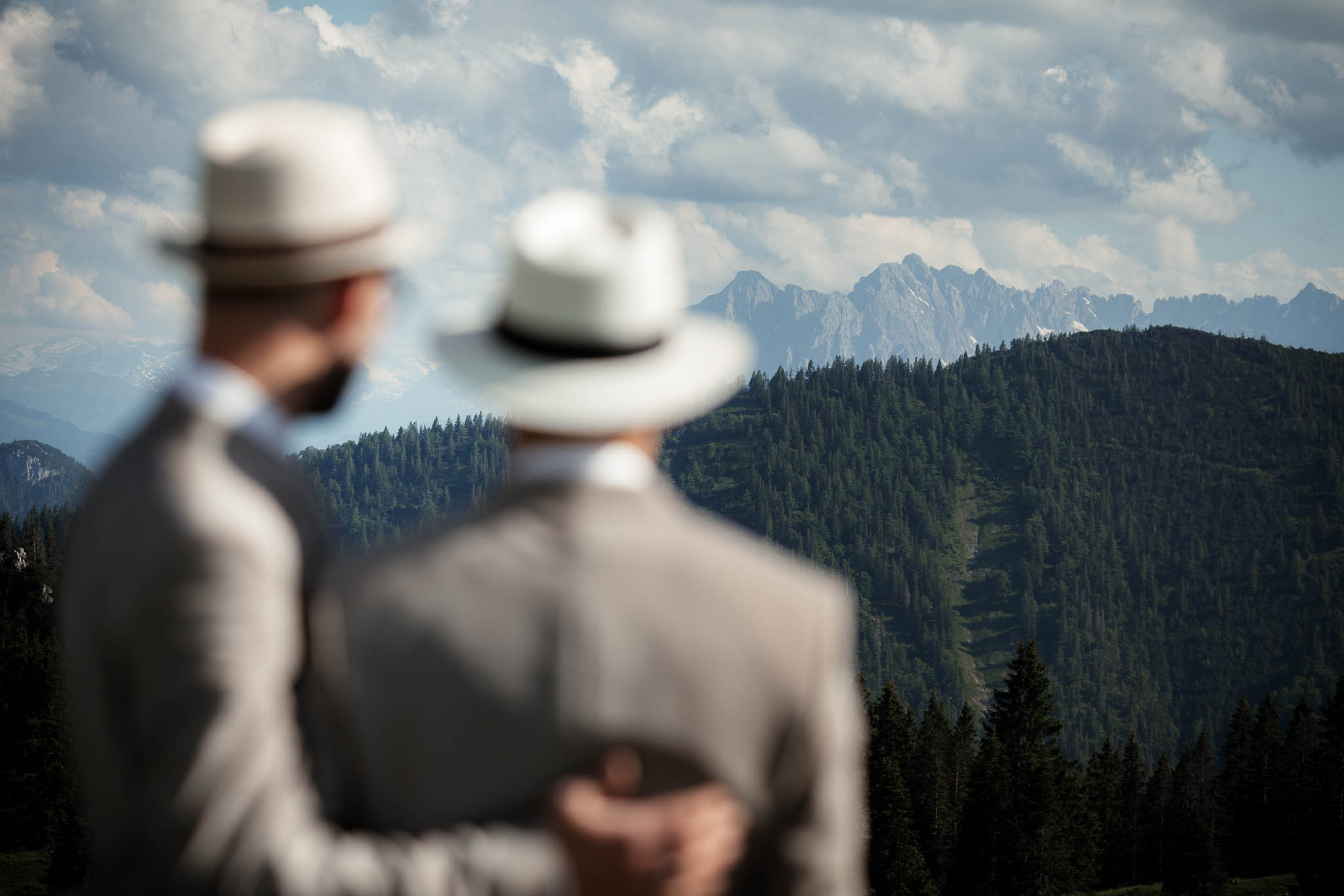 Hochzeitsfotograf Alpen, Chiemgau: freie Trauung von Dennis & Dirk 51