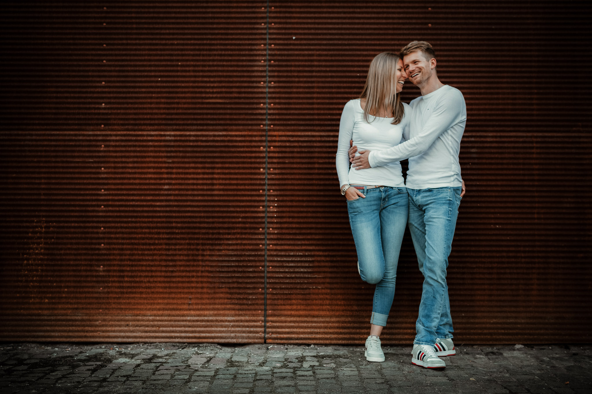 Urbane Paarfotos in Mannheim: Paarshooting mit Katja & Lars 16