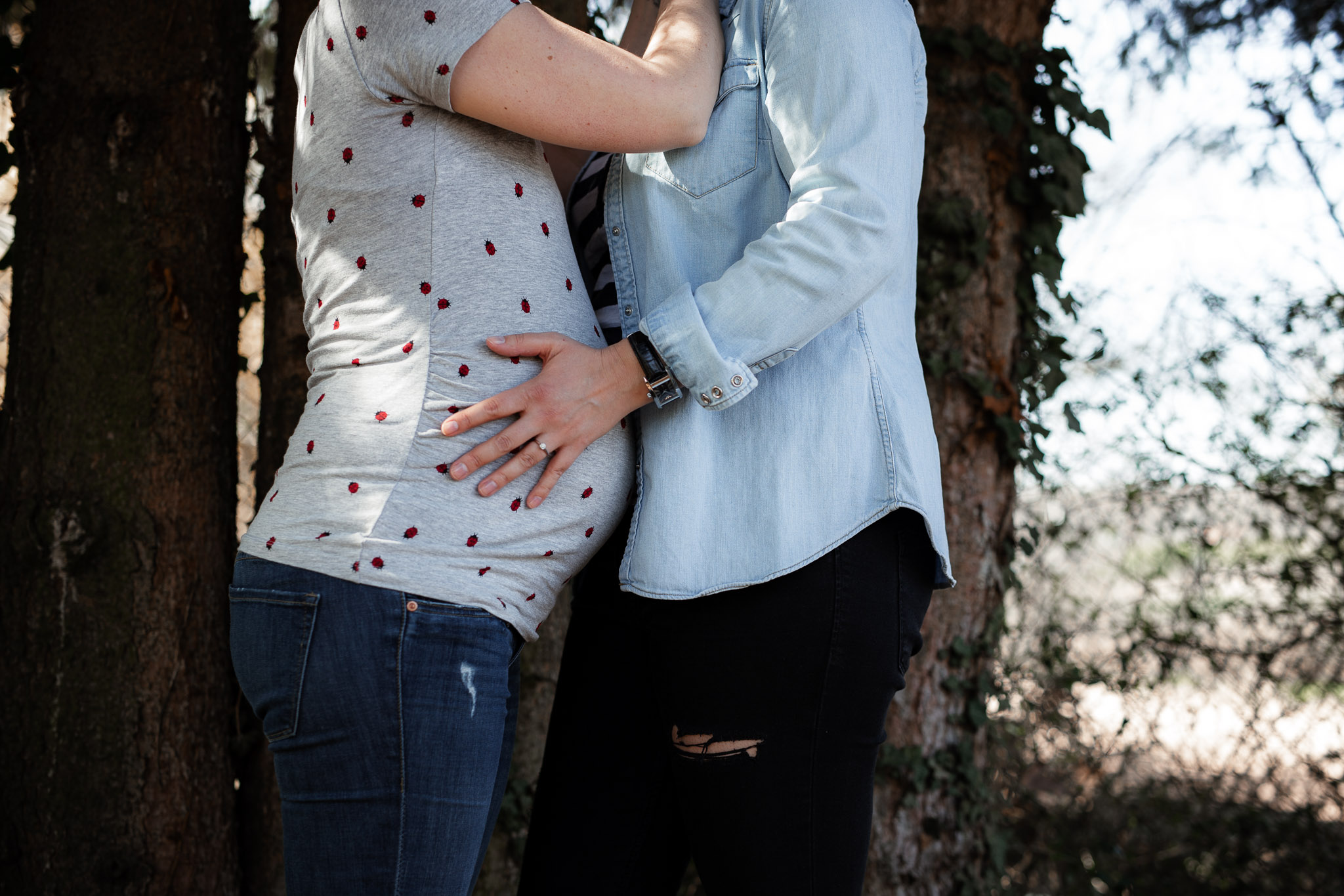 Schwangerschaftsfotos Oppenheim: Eva & Ellen 8