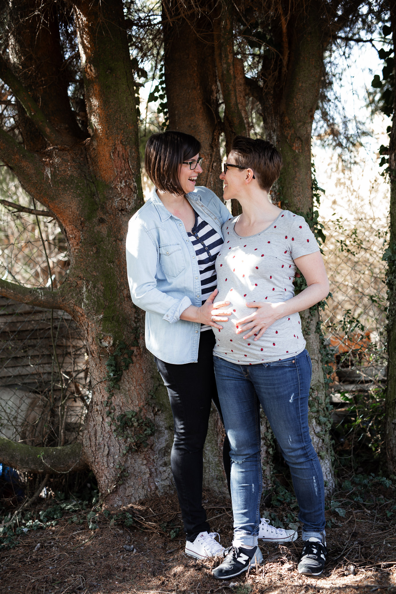 Schwangerschaftsfotos Oppenheim: Eva & Ellen 10