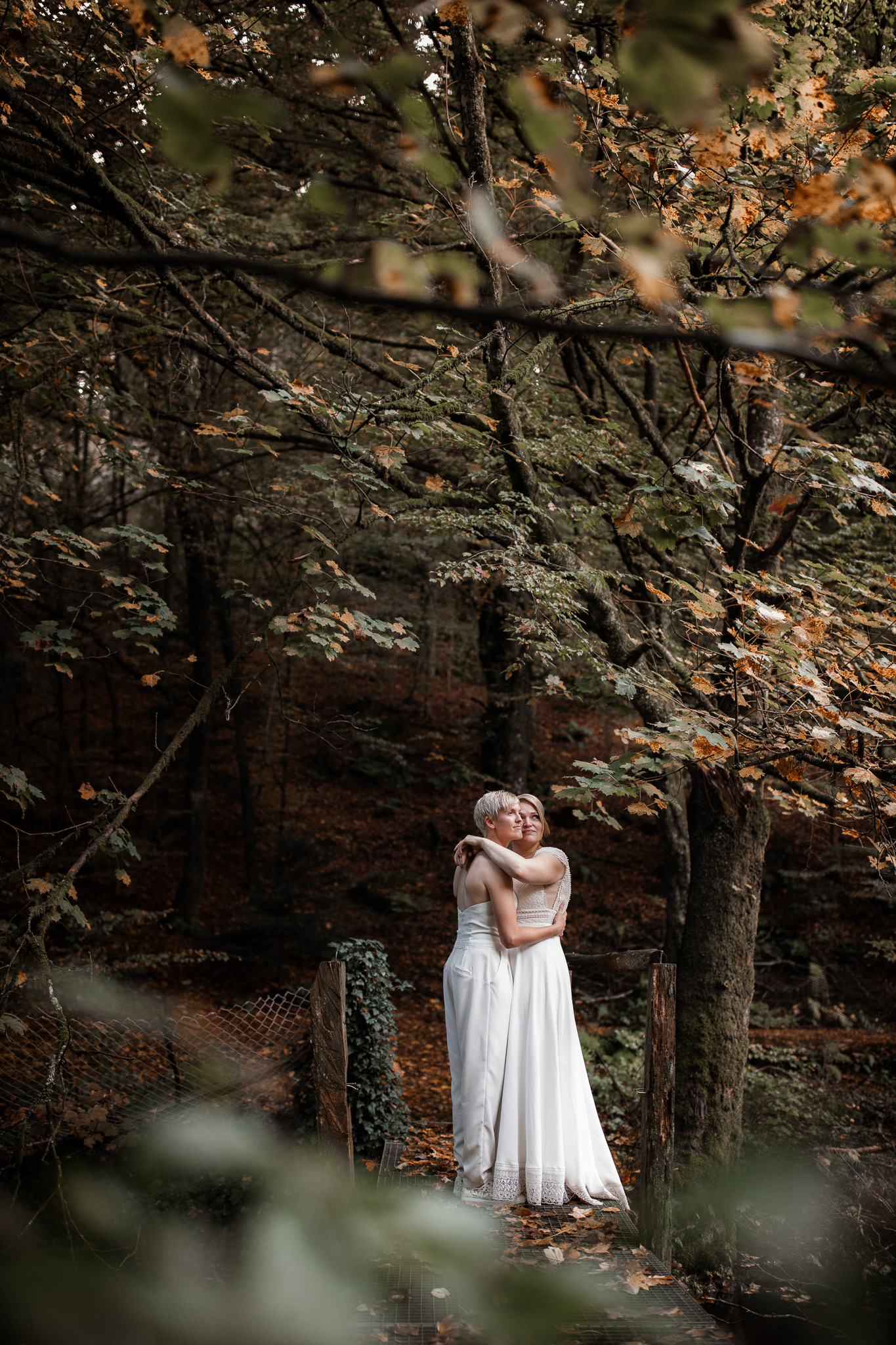 Hochzeitsfotos im Karlstal bei Trippstadt - Maja und Nathalie 30