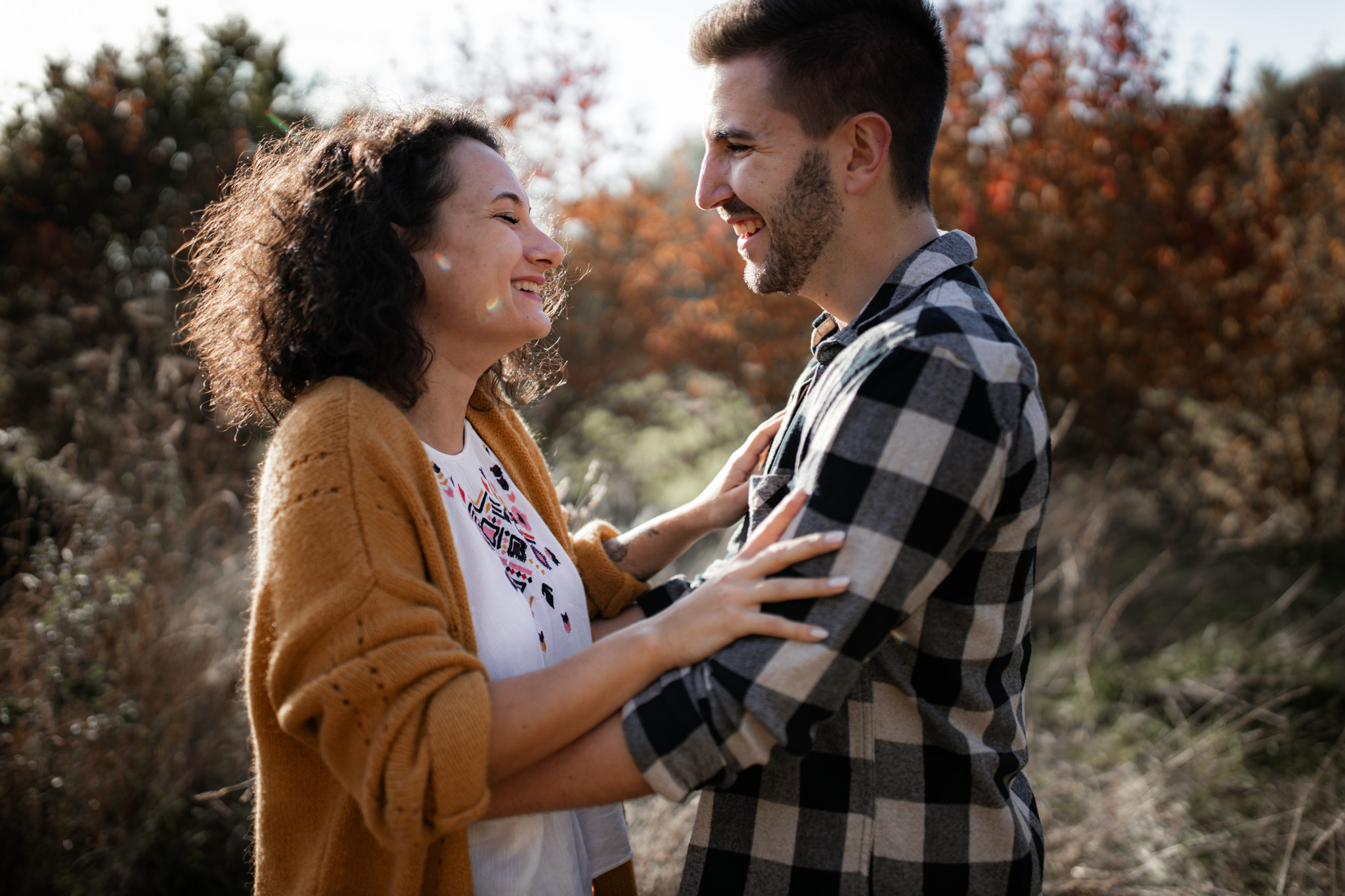 Sarah und Patrick durften wir im Herbst in Undenheim fotografieren