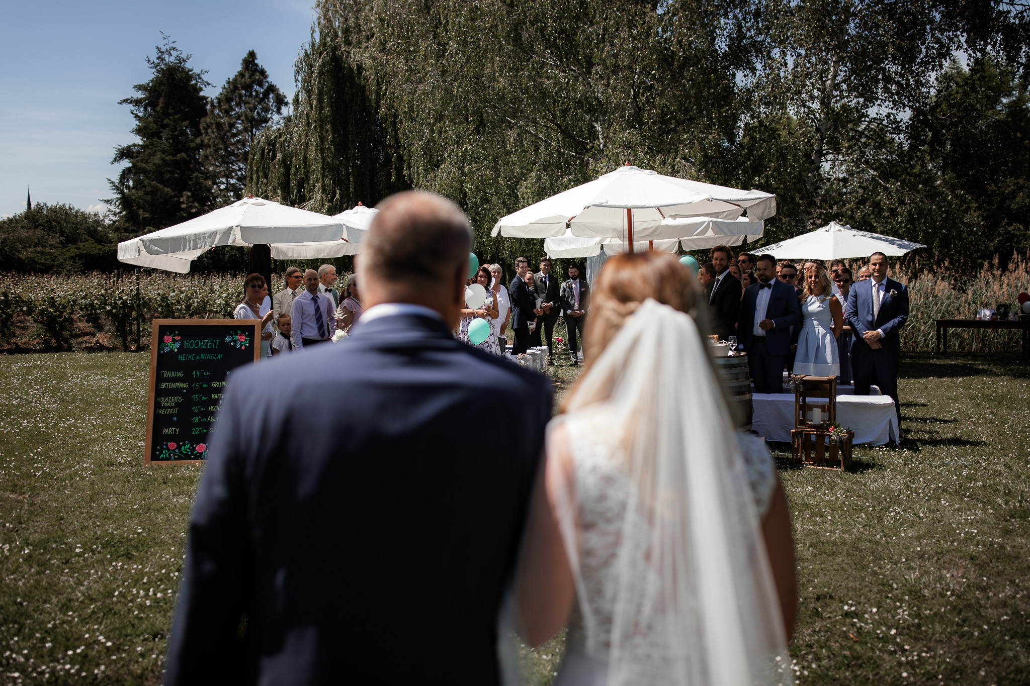 Als Hochzeitsfotograf in Eltville - Freie Trauung im Weingut Baron Knyphausen 4