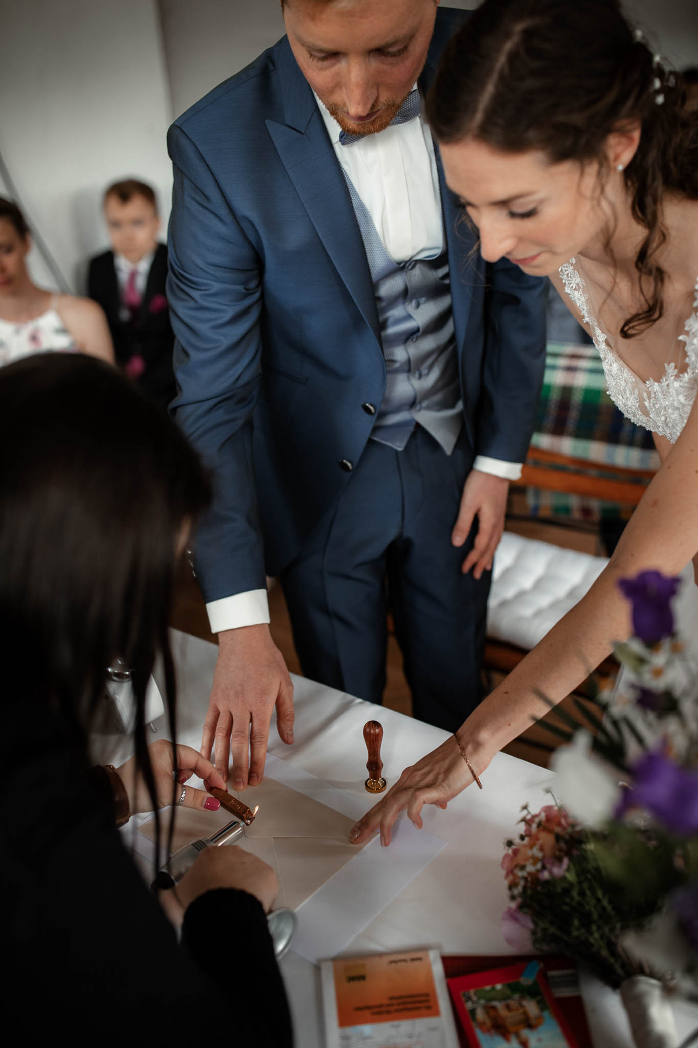 Als Hochzeitsfotograf im Hofgut Ruppertsberg: Hochzeit von Lisa und Max mit freier Trauung 40