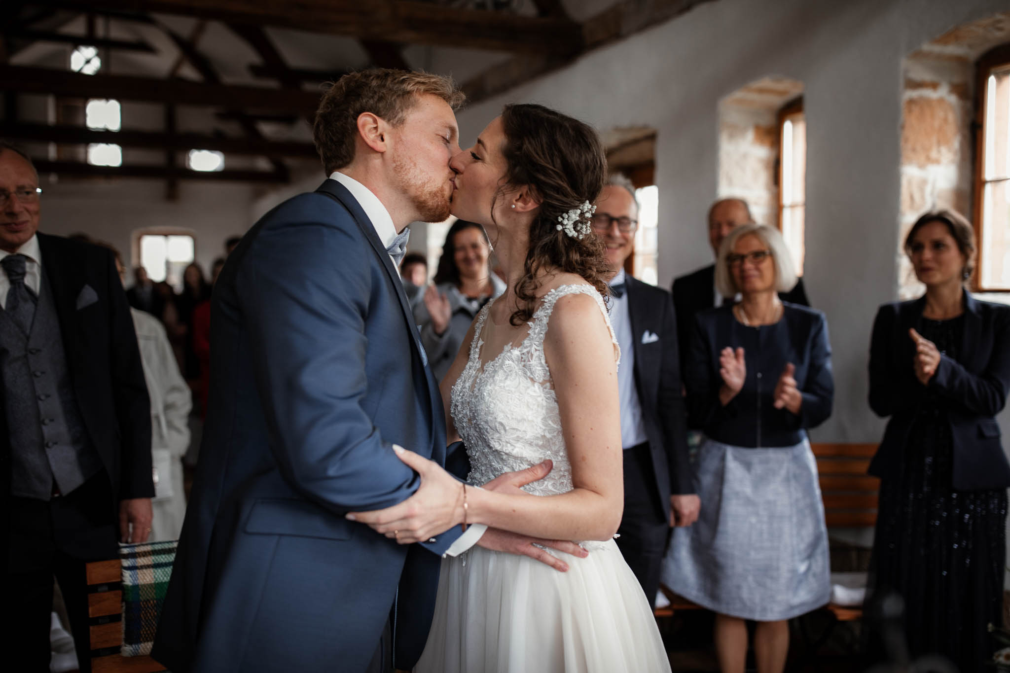 Als Hochzeitsfotograf im Hofgut Ruppertsberg: Hochzeit von Lisa und Max mit freier Trauung 46