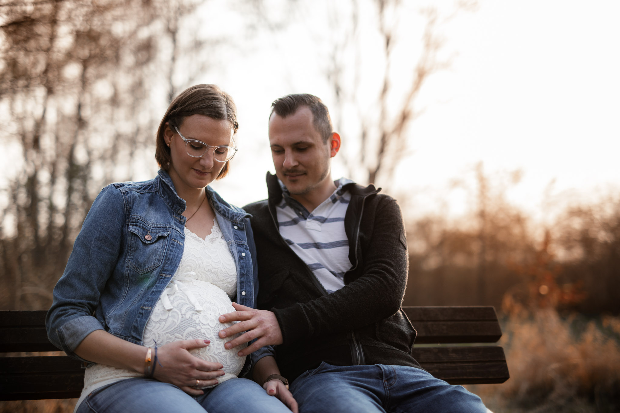 Babybauchfotos in Undenheim: Tamara und Martin 35