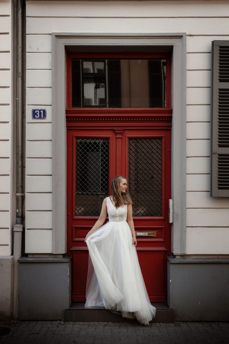 Hochzeitsfotos Wiesbaden - After-Wedding-Shooting mitten in der Stadt 29