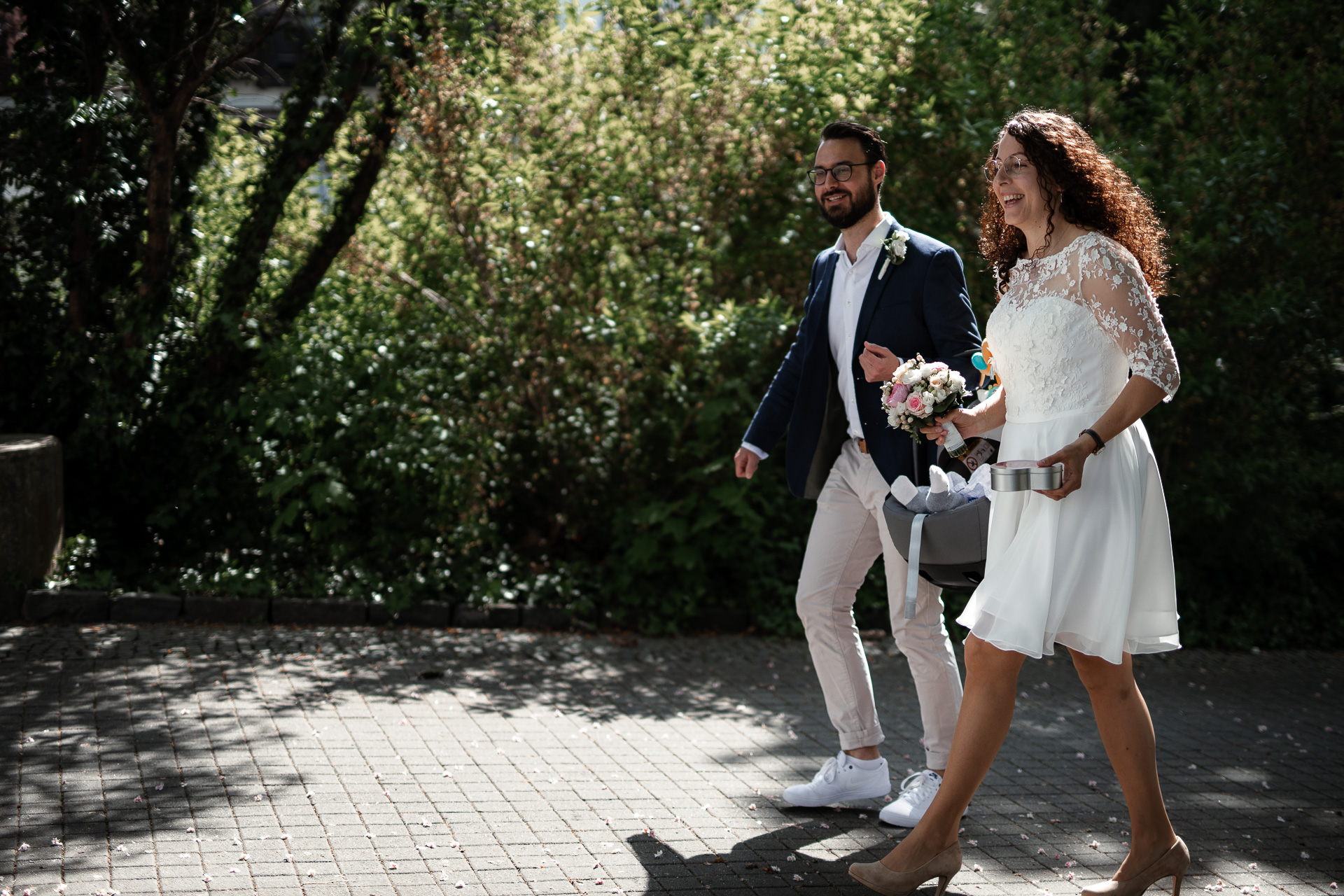 Standesamtliche Trauung von Christina und Fridolin in Kelkheim - Eine Corona Hochzeit 5