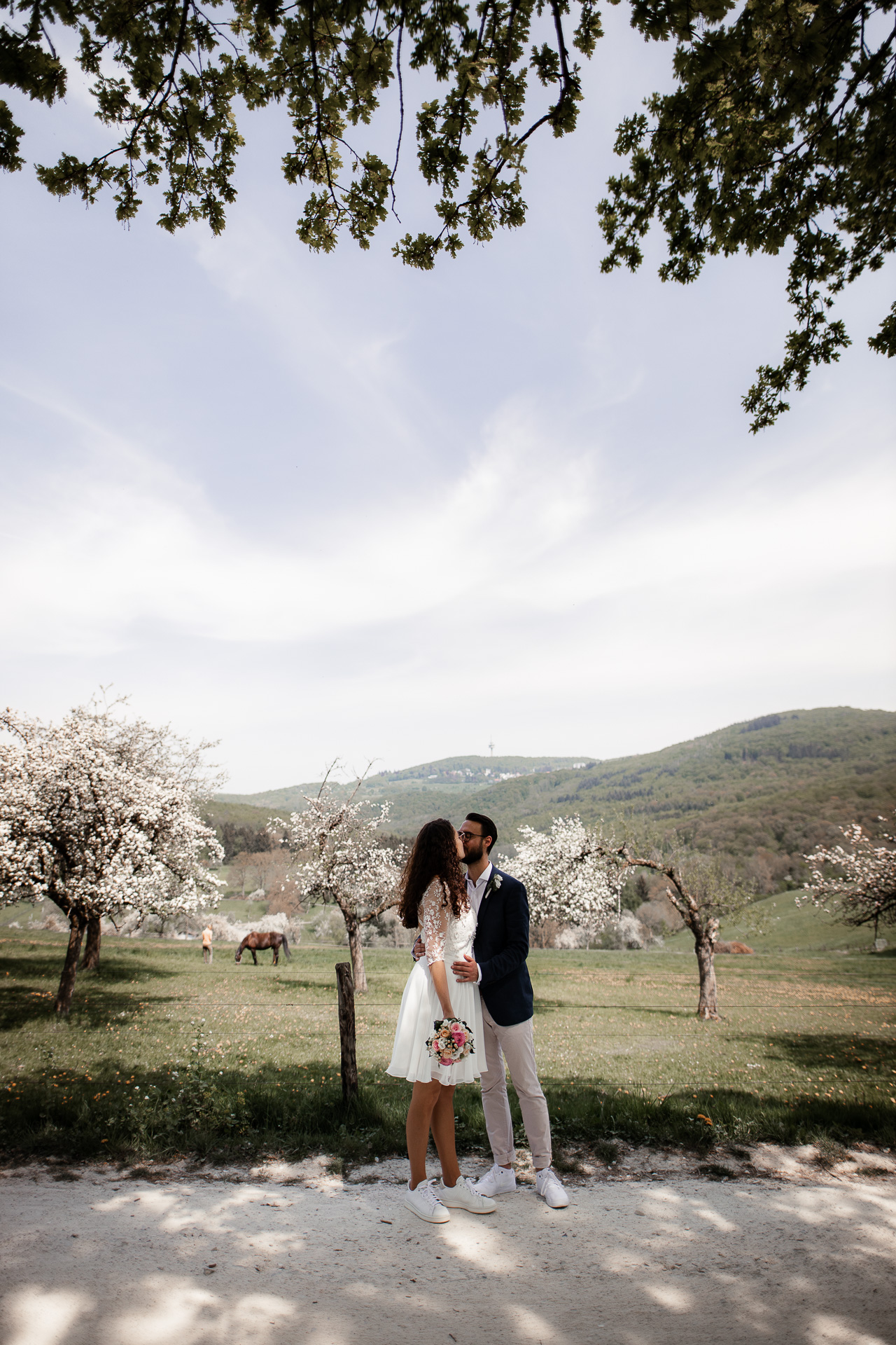 Standesamtliche Trauung von Christina und Fridolin in Kelkheim - Eine Corona Hochzeit 50