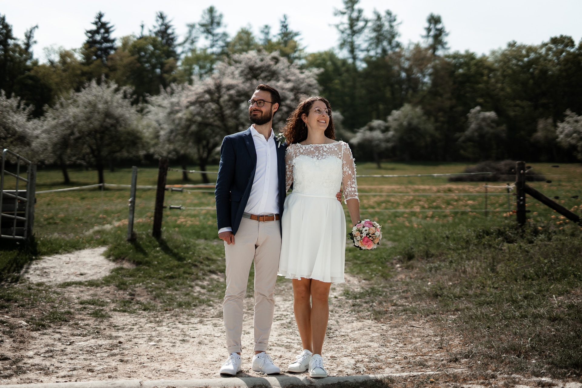 Standesamtliche Trauung von Christina und Fridolin in Kelkheim - Eine Corona Hochzeit 77