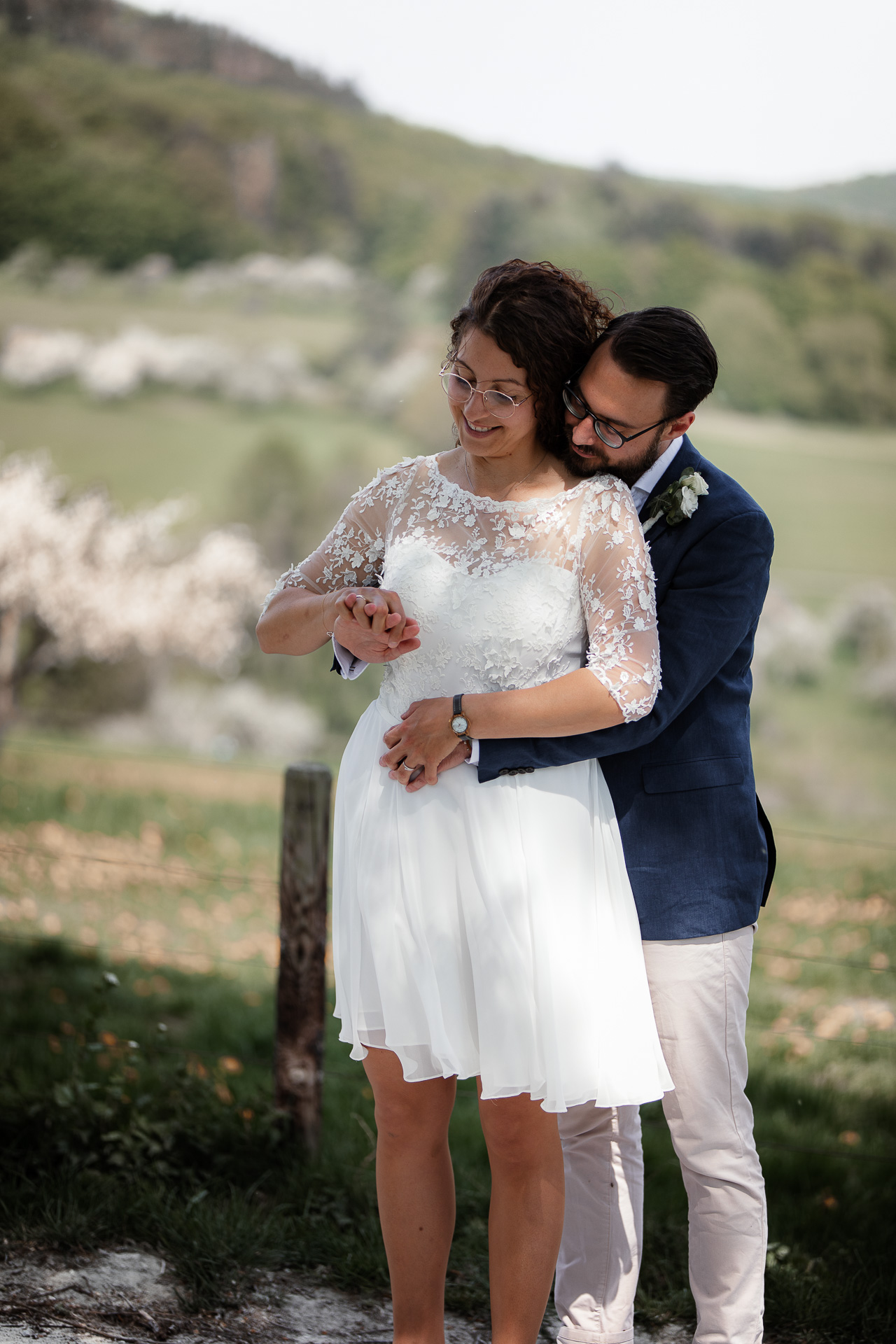 Standesamtliche Trauung von Christina und Fridolin in Kelkheim - Eine Corona Hochzeit 79