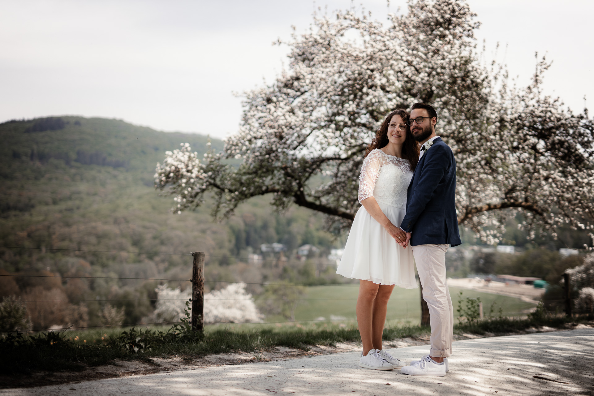 Standesamtliche Trauung von Christina und Fridolin in Kelkheim - Eine Corona Hochzeit 101