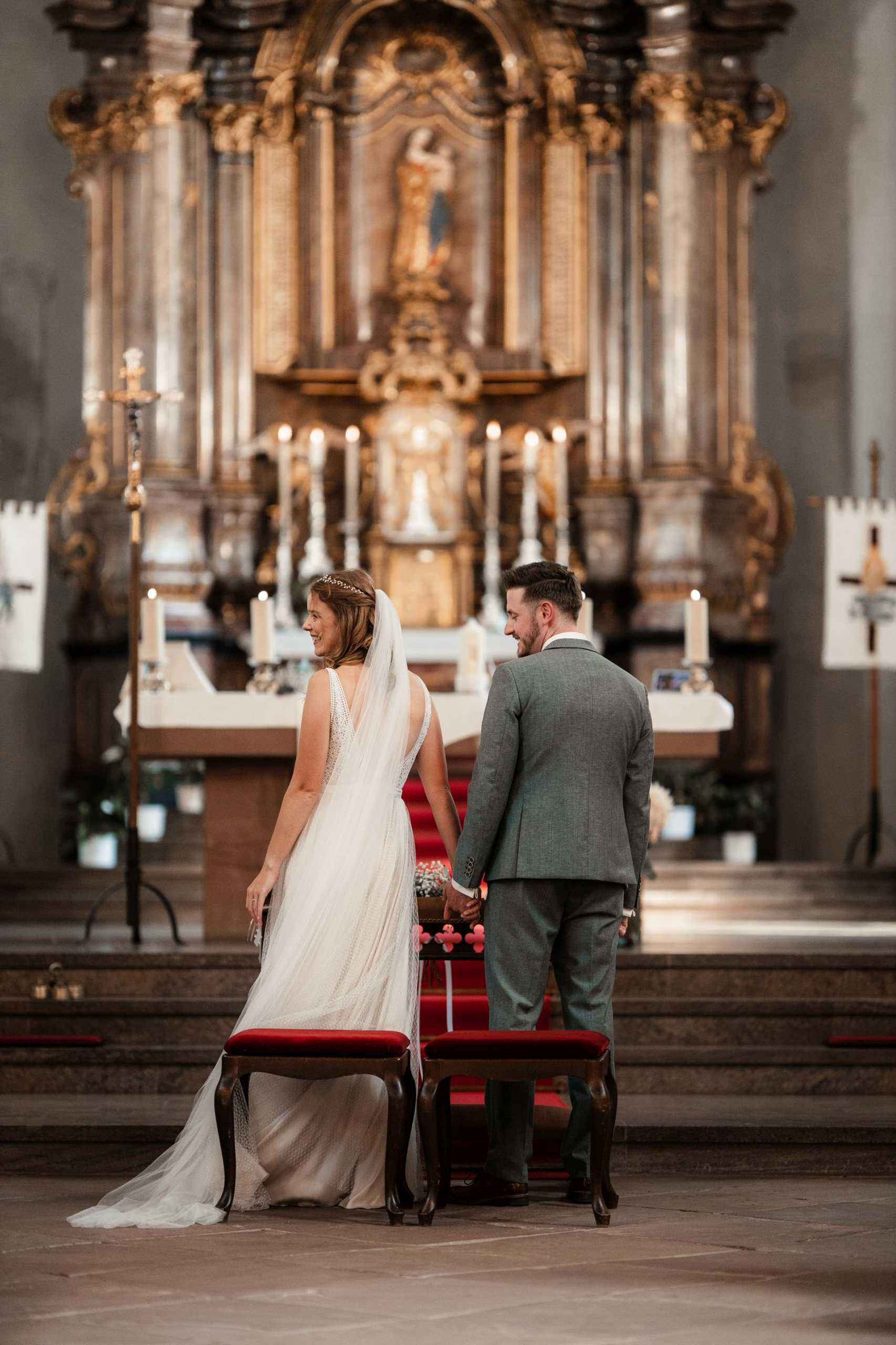 Als Hochzeitsfotograf in Bodenheim - kirchliche Trauung von Dominika und Julian 49