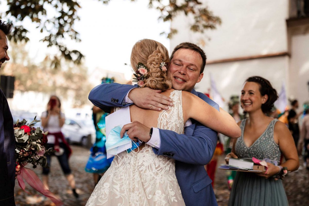 Als Hochzeitsfotograf in Guntersblum - kirchliche Trauung von Helgard & Sebastian 67