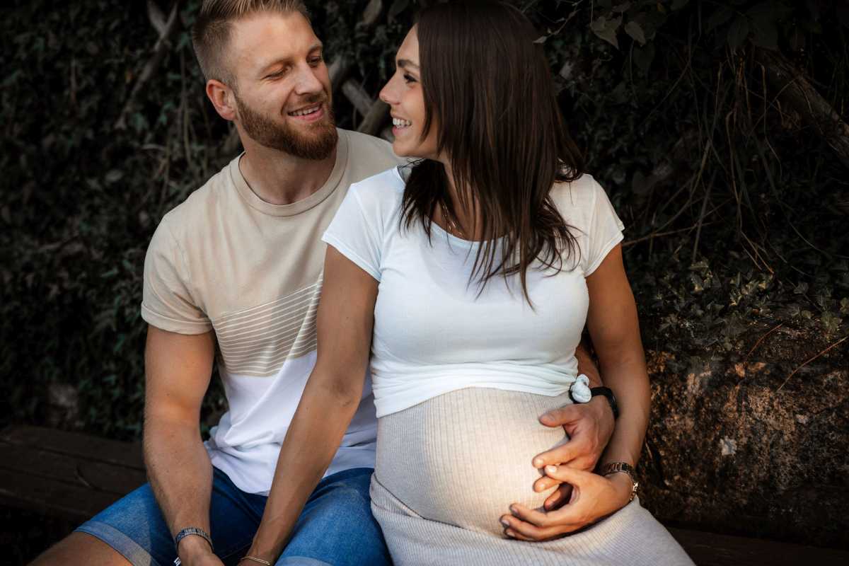 Babybauchfotos Oppenheim: Babybauch Shooting im Sonnenuntergang 17