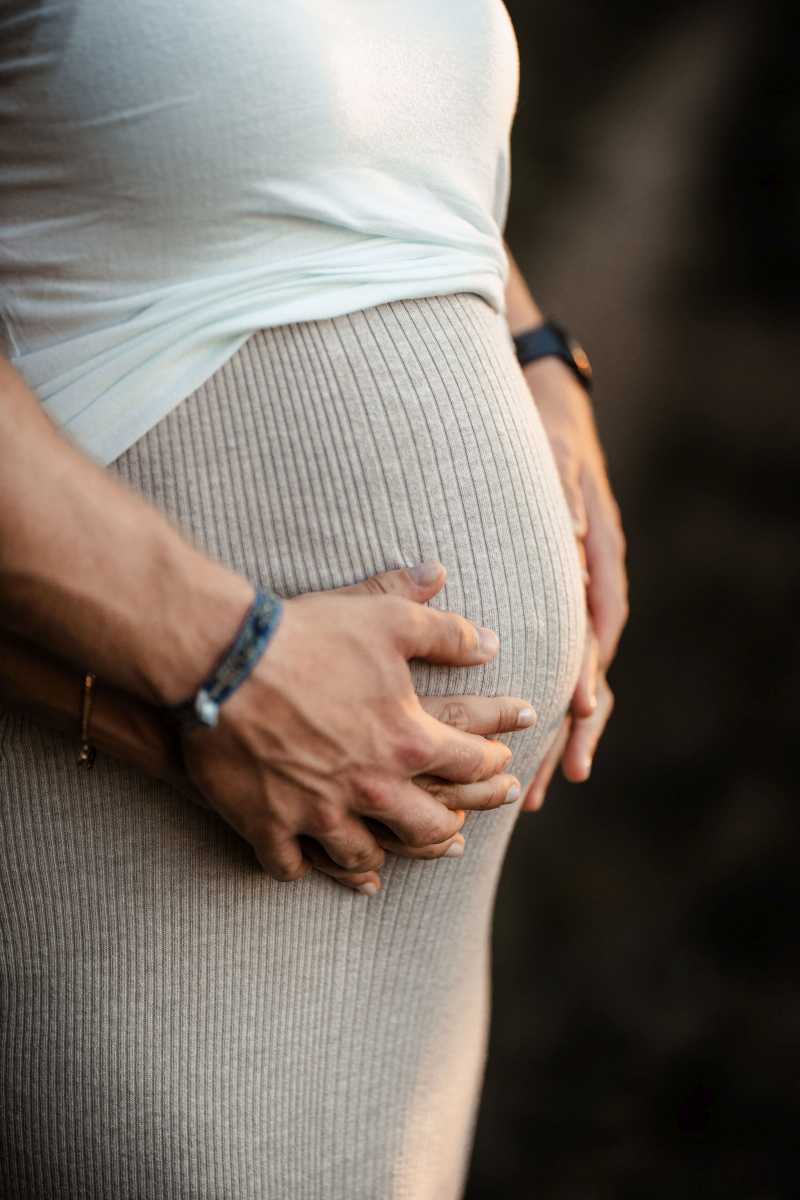 Babybauchfotos Oppenheim: Babybauch Shooting im Sonnenuntergang 57