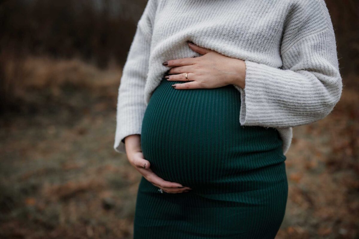 Babybauchfotos im Herbst 9