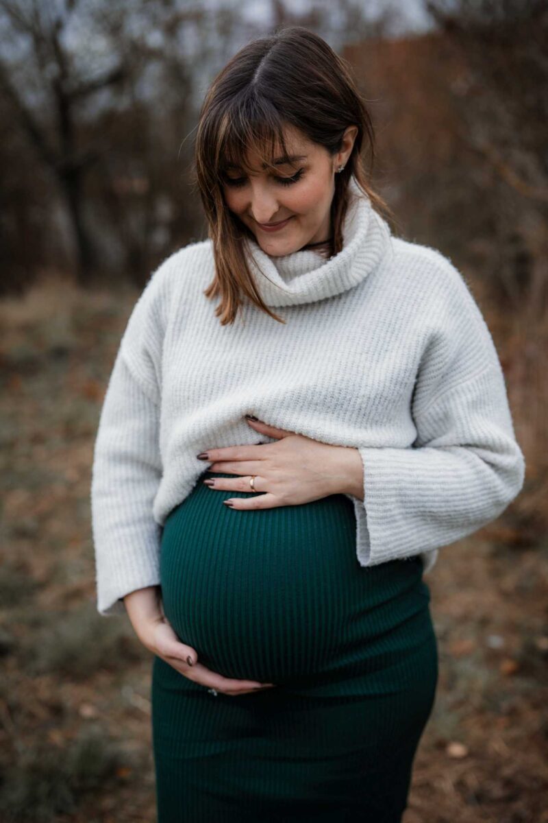 Babybauchfotos im Herbst 10