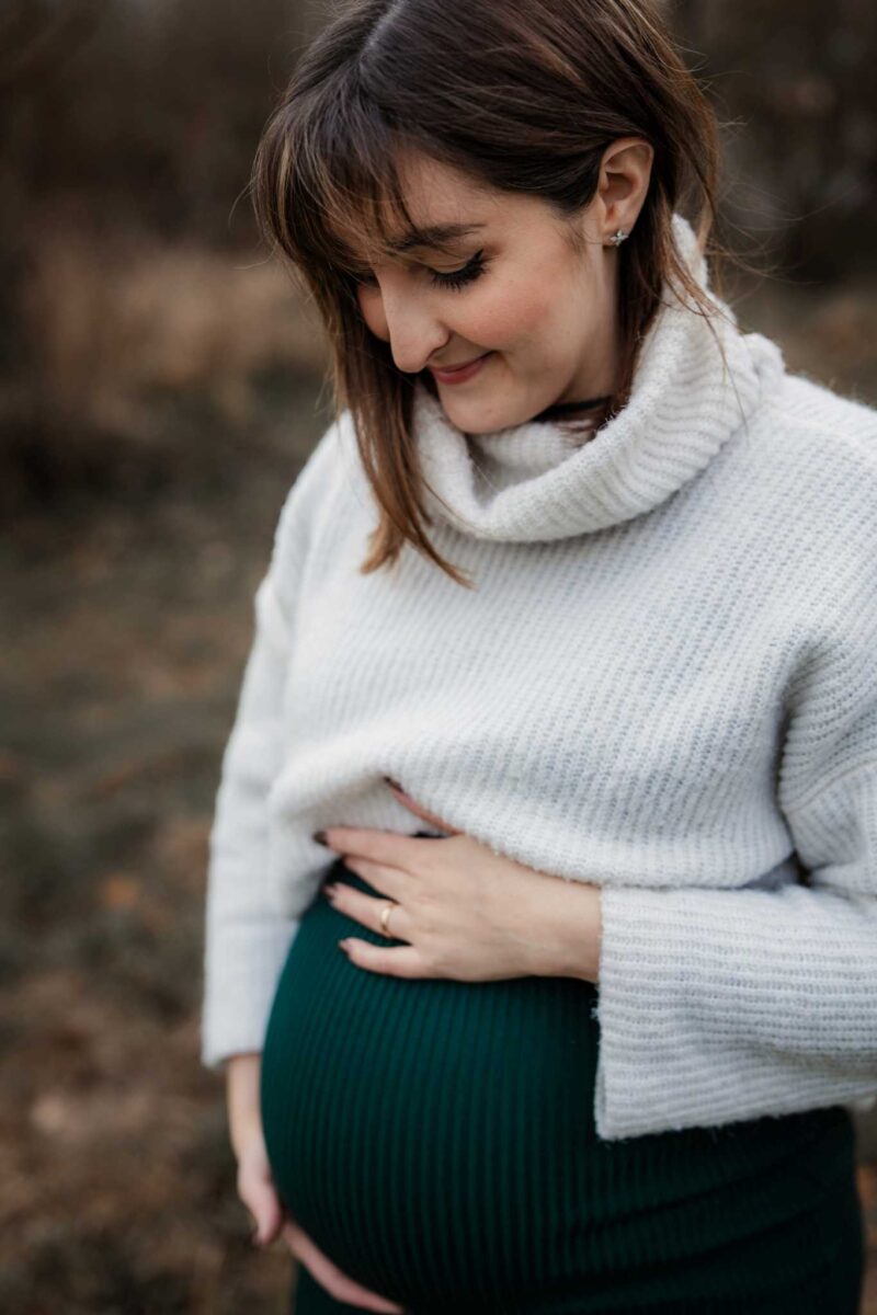 Babybauchfotos im Herbst 12
