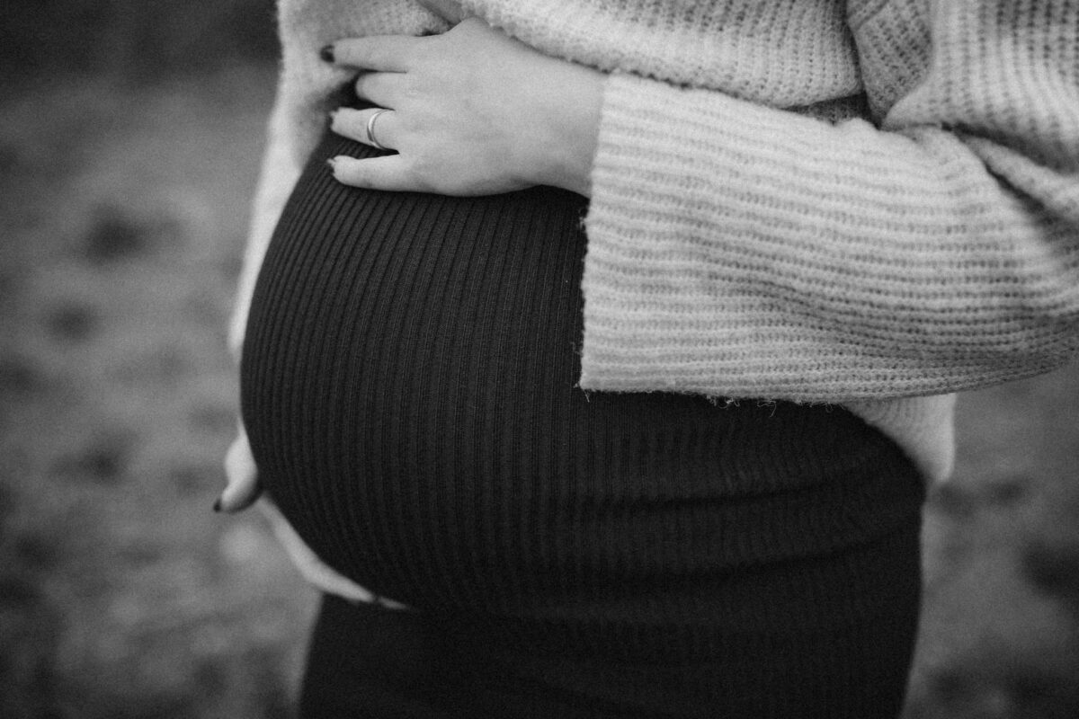 Babybauchfotos im Herbst 13