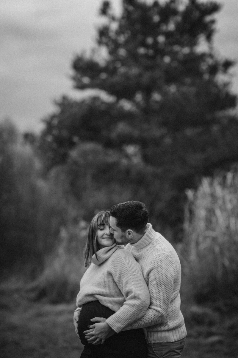 Babybauchfotos im Herbst 16