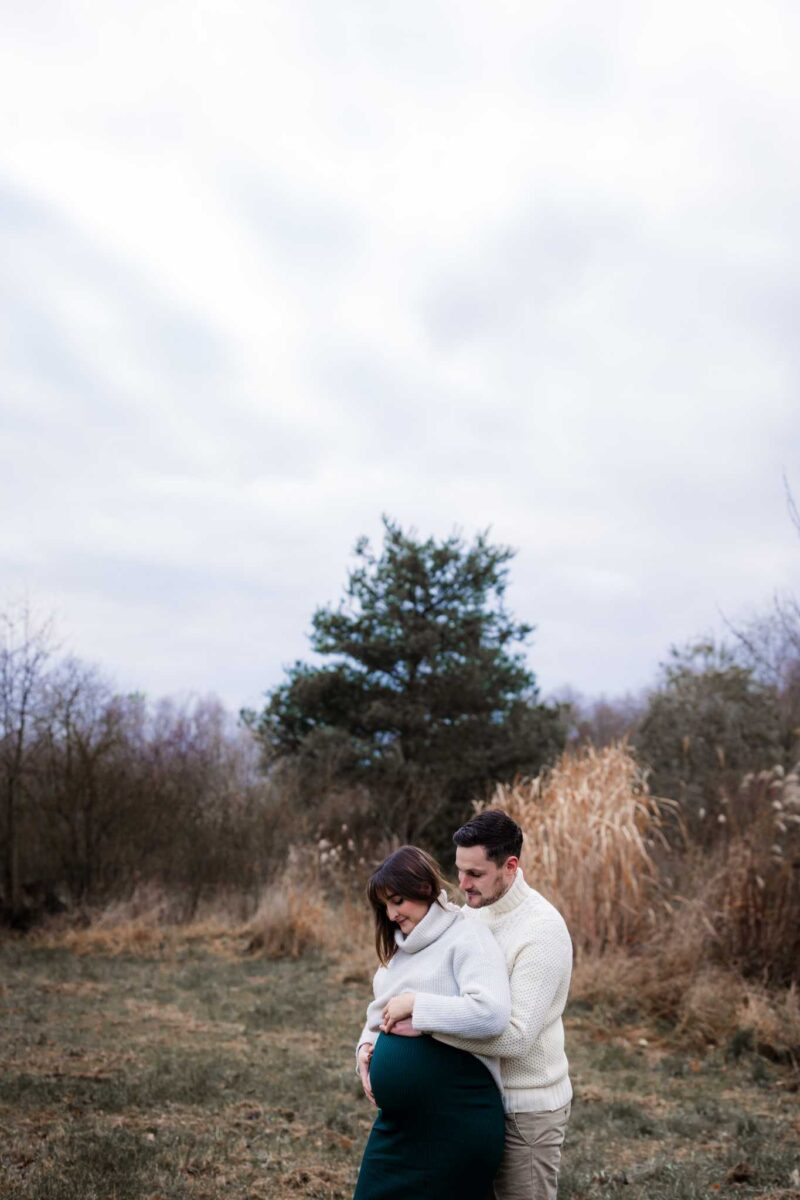 Babybauchfotos im Herbst 17