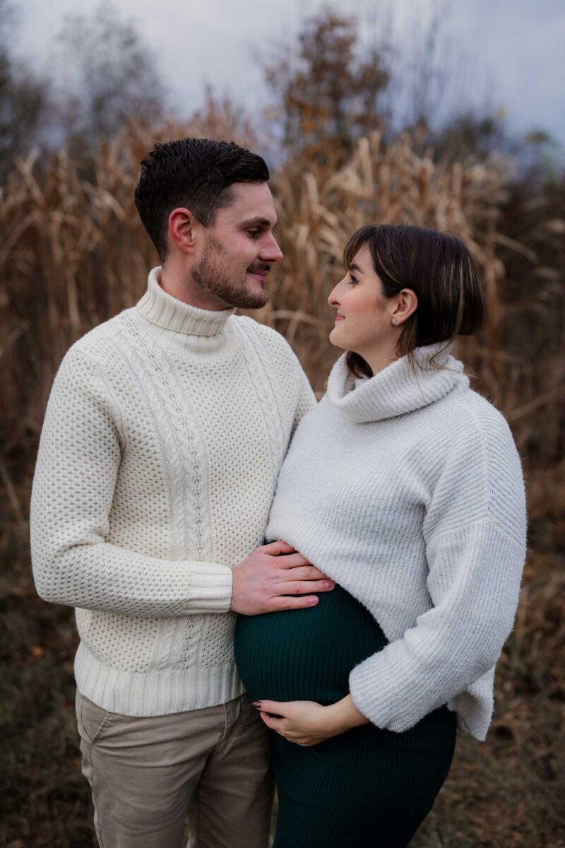 Babybauchfotos im Herbst 19