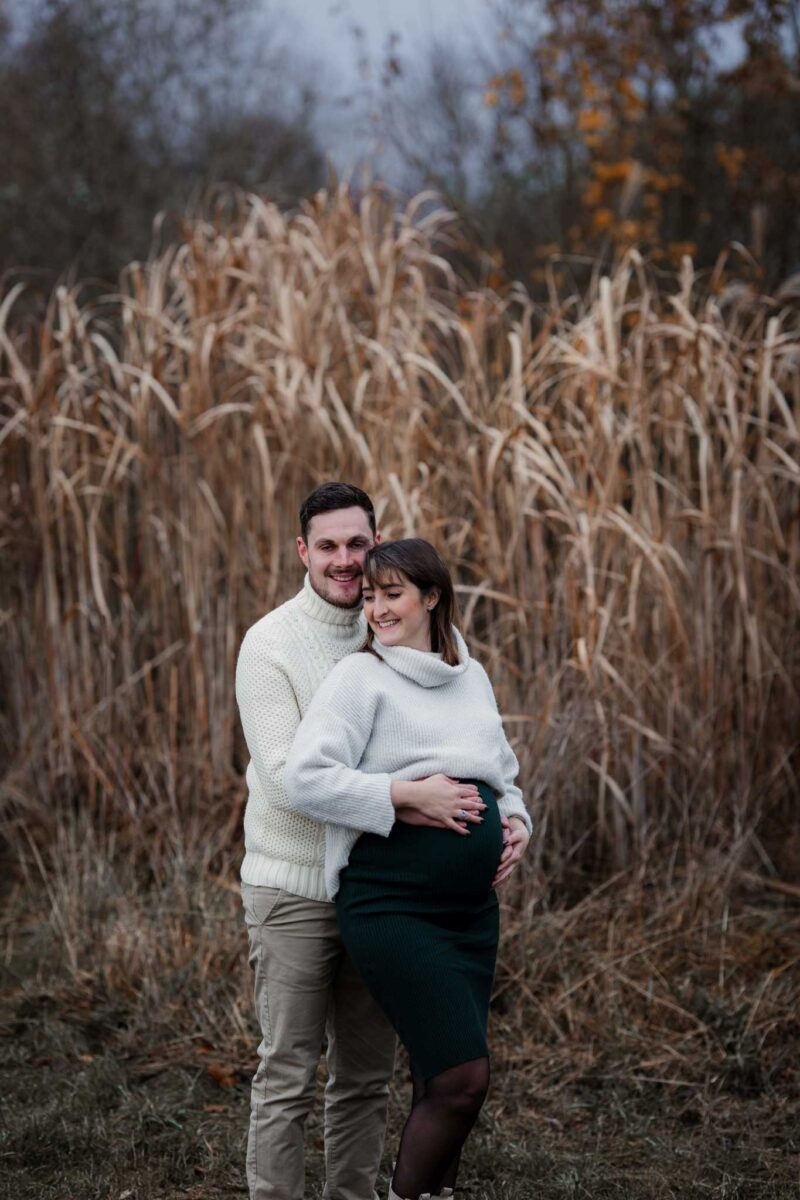 Babybauchfotos im Herbst 22