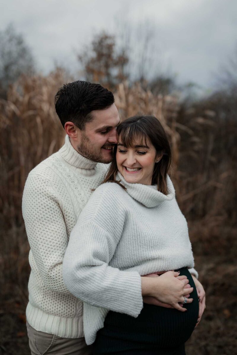 Babybauchfotos im Herbst 23