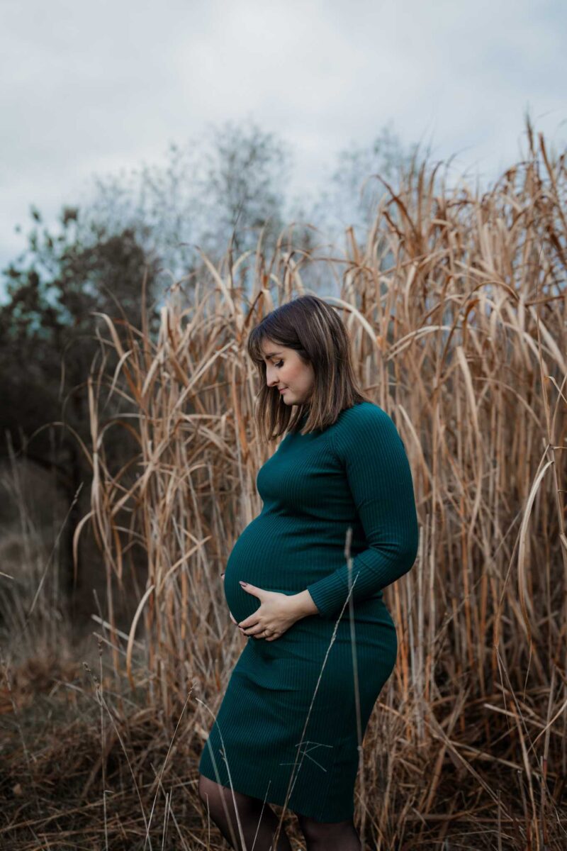 Babybauchfotos im Herbst 30