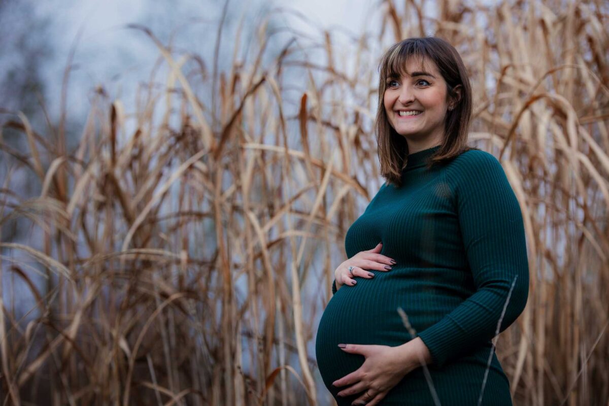 Babybauchfotos im Herbst 31