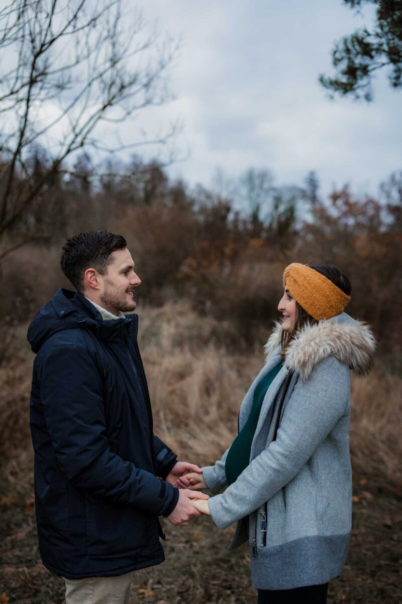 Babybauchfotos im Herbst 34