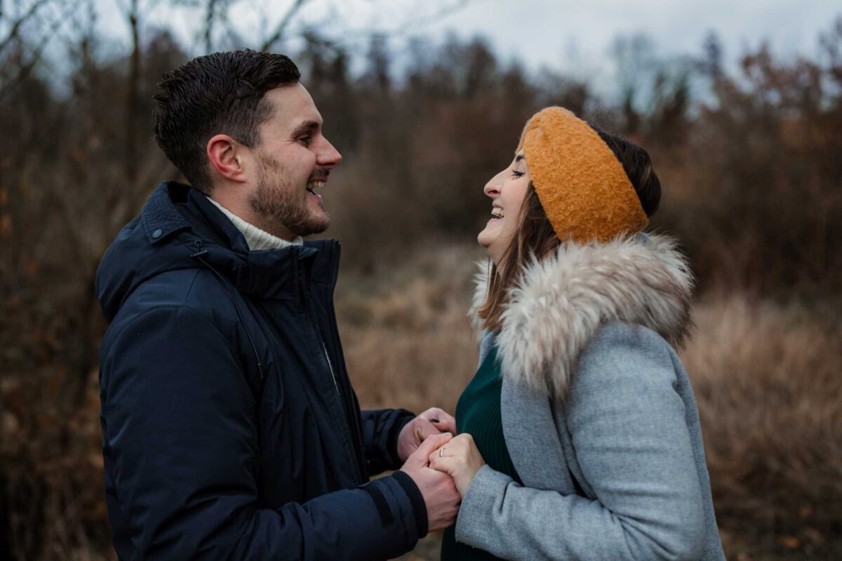 Babybauchfotos im Herbst 36