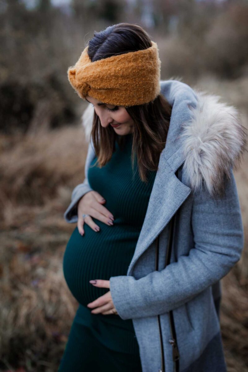Babybauchfotos im Herbst 40
