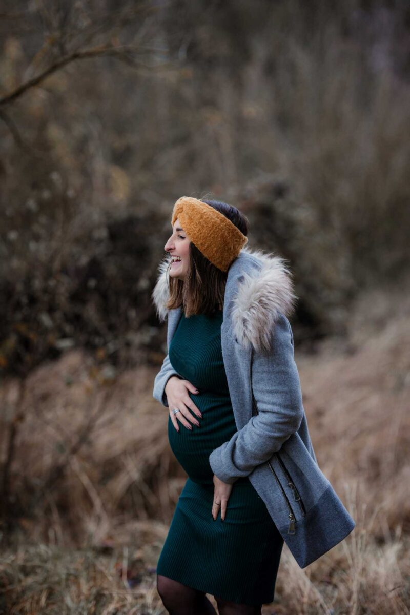 Babybauchfotos im Herbst 41