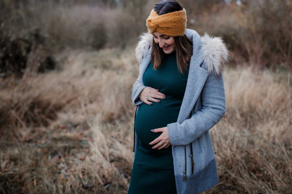 Babybauchfotos im Herbst 43