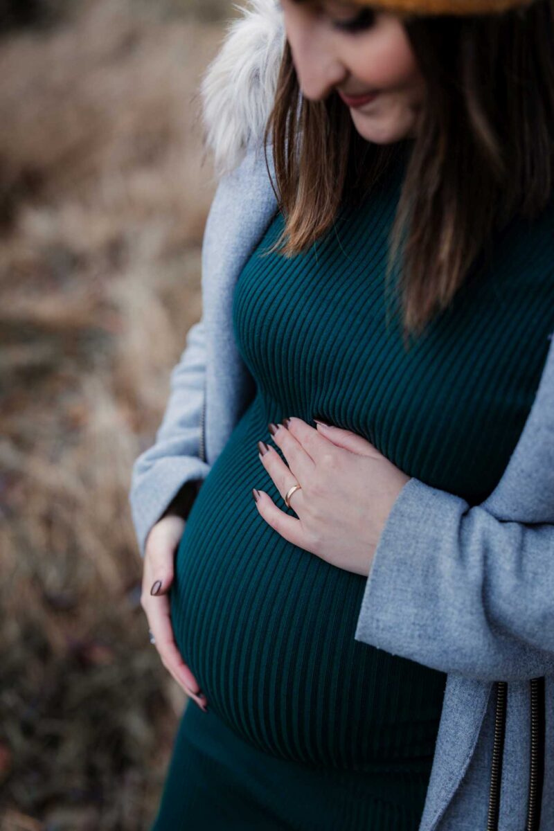 Babybauchfotos im Herbst 44