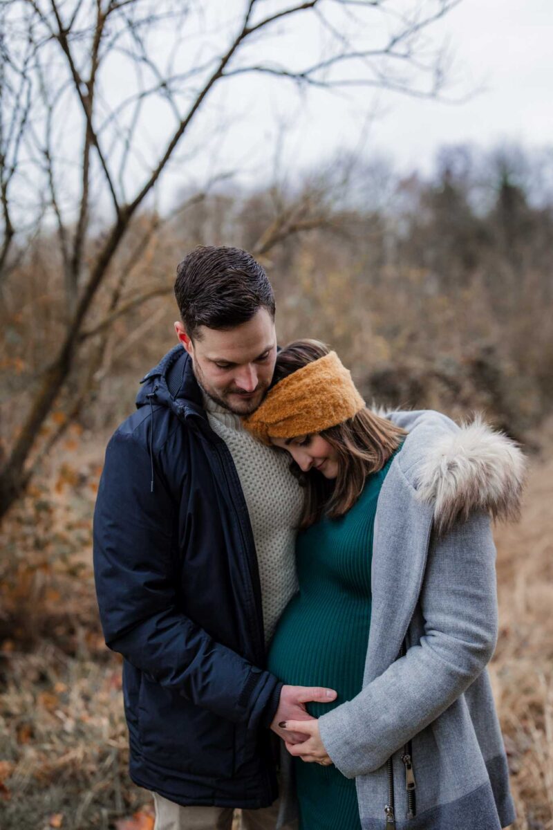 Babybauchfotos im Herbst 48