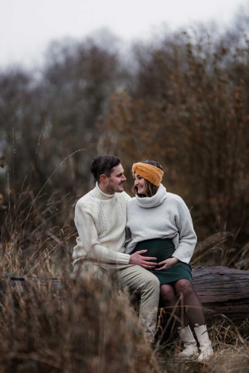 Babybauchfotos im Herbst 52