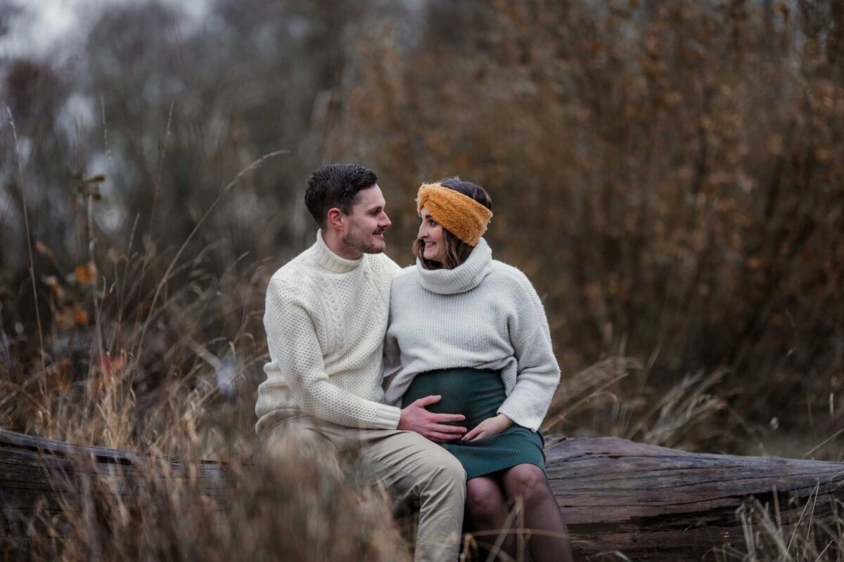 Babybauchfotos im Herbst 53