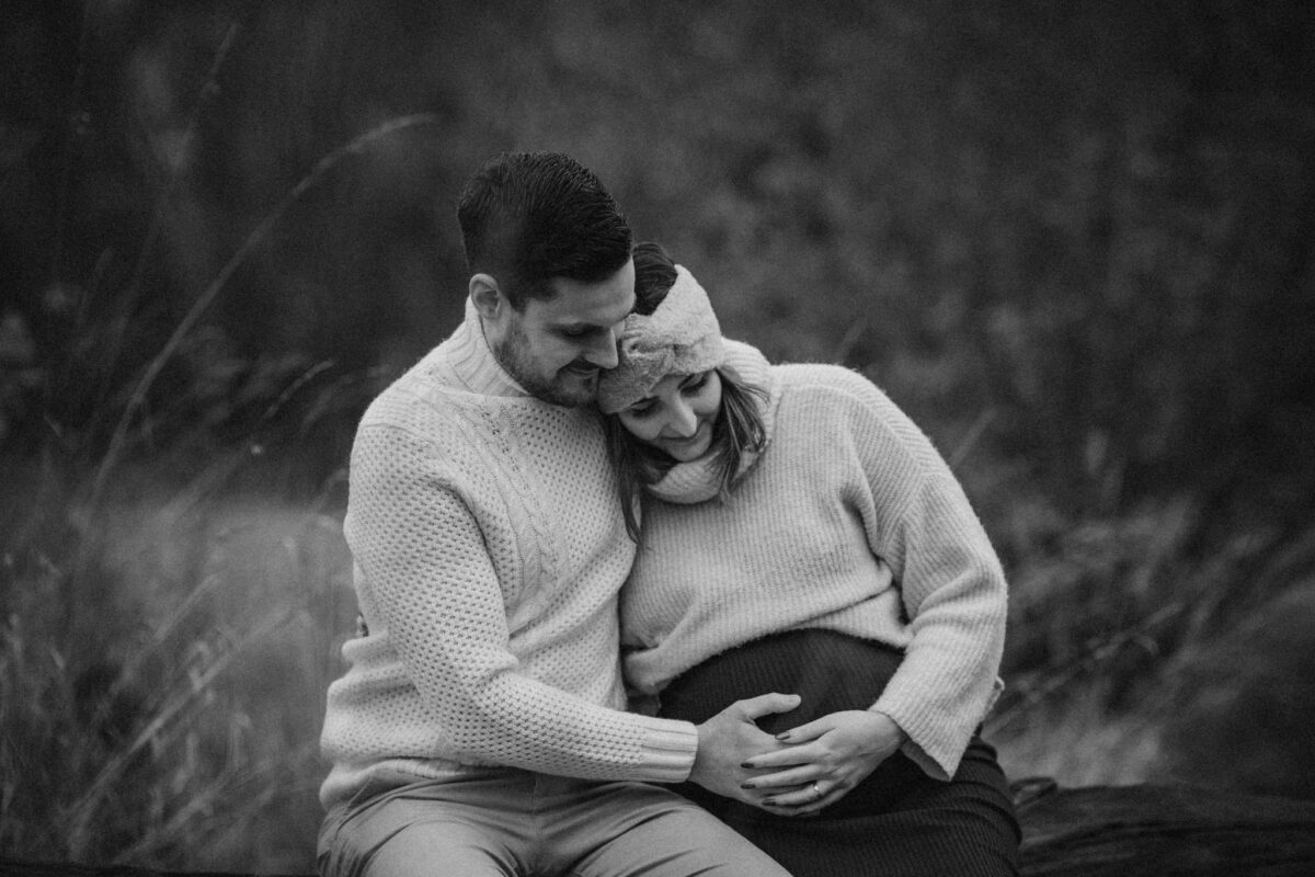 Babybauchfotos im Herbst 55