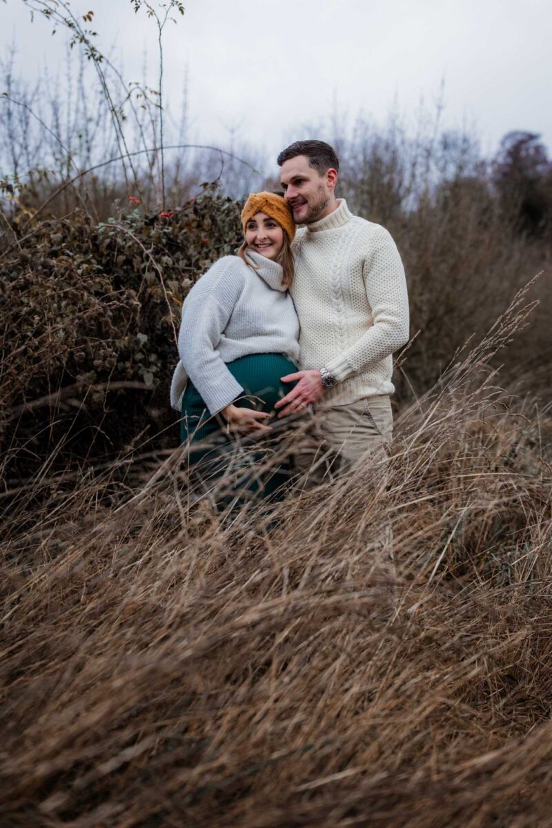 Babybauchfotos im Herbst 60