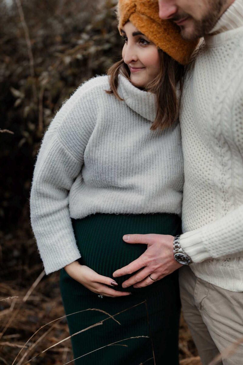 Babybauchfotos im Herbst 61