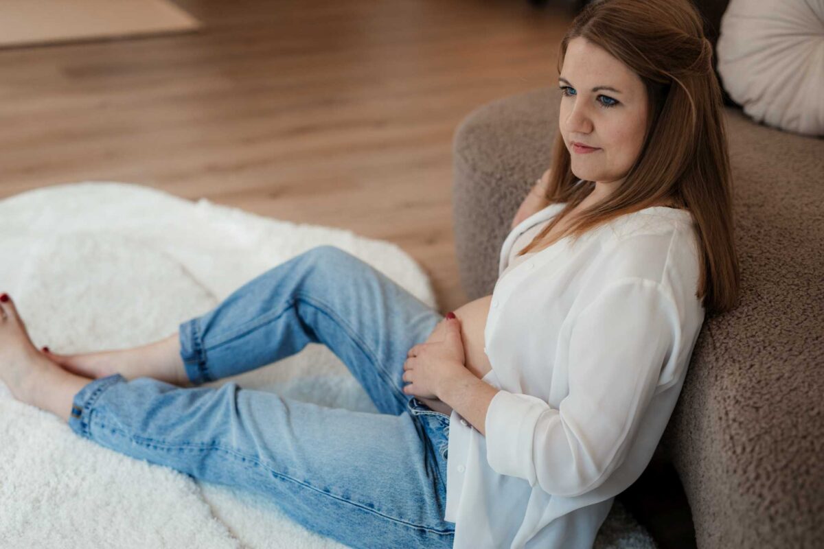 Babybauchfotos im Tageslichtstudio in Undenheim 25