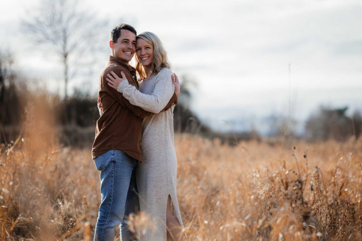 Familienfotos in Undenheim - Ein Winterabend im Stoppelfeld 2