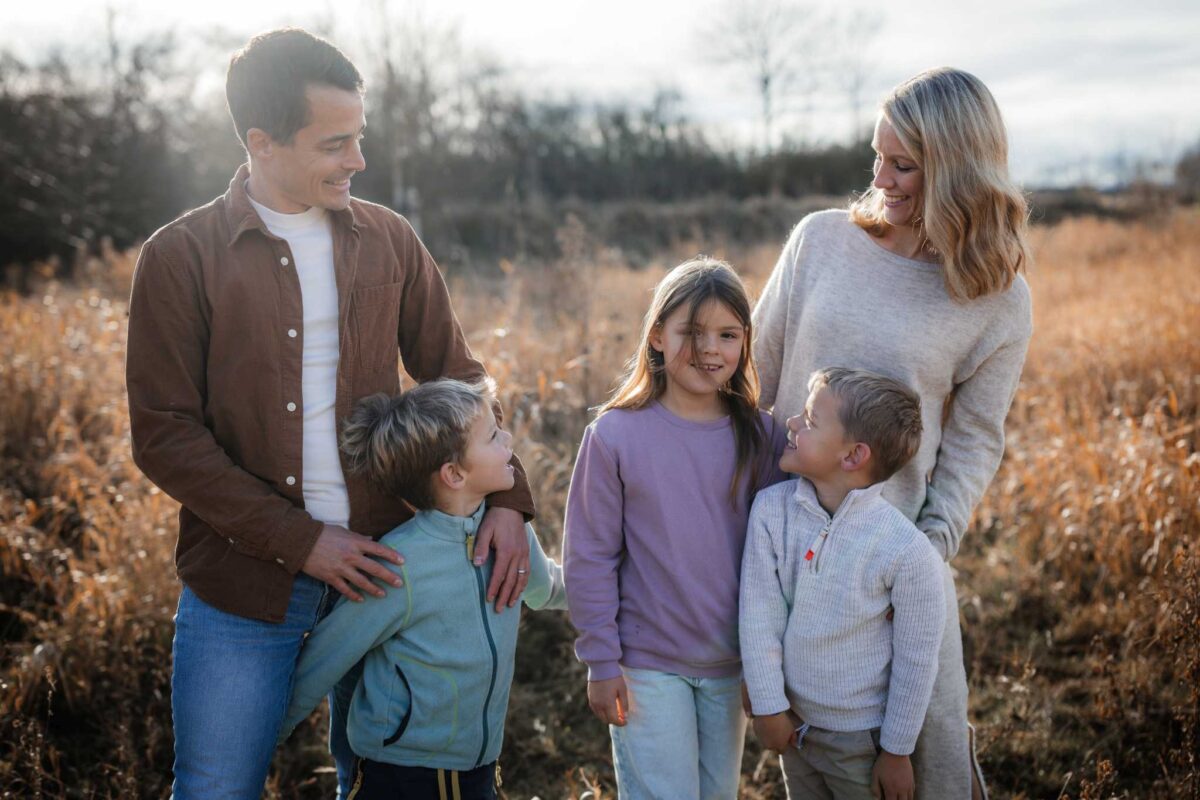 Familienfotos in Undenheim - Ein Winterabend im Stoppelfeld 5