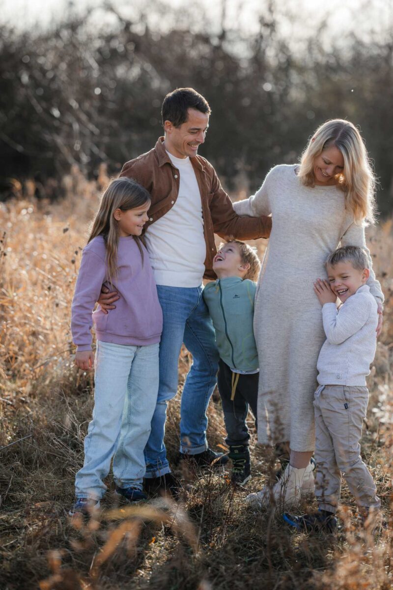 Familienfotos in Undenheim - Ein Winterabend im Stoppelfeld 9