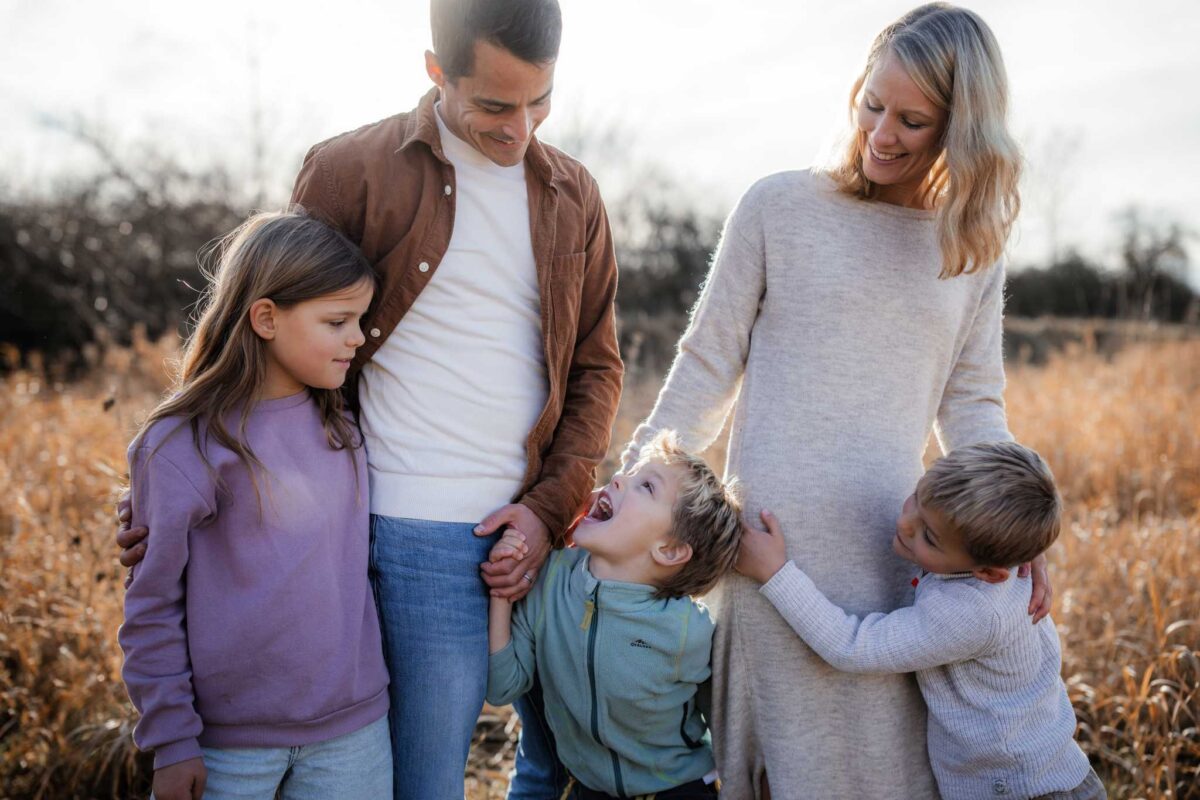 Familienfotos in Undenheim - Ein Winterabend im Stoppelfeld 10